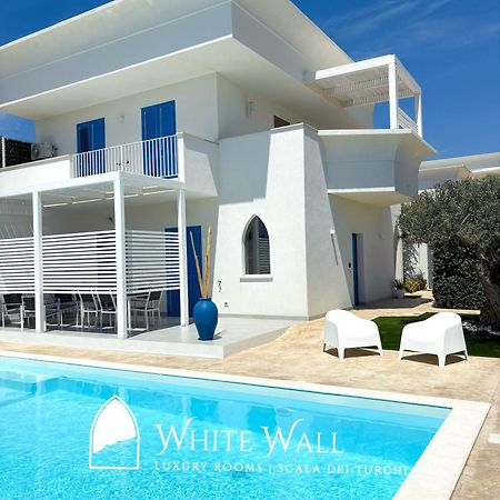 White Wall Luxury Rooms Scala Dei Turchi Realmonte Εξωτερικό φωτογραφία